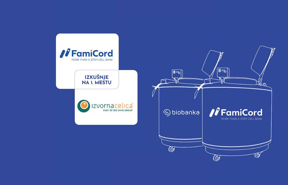 PRENESITE SVOJ VZOREC V NAJVEČJO BANKO MATIČNIH CELIC V EVROPI - FAMICORD